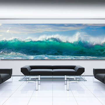 GREEN WAVE IN CORPORATE ENVIRONMENT © GEORGE DIEBOLD