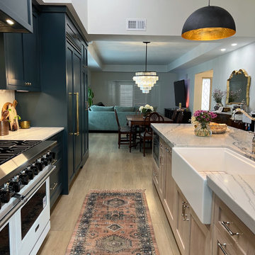 Glendora Kitchen and Living Room Remodel