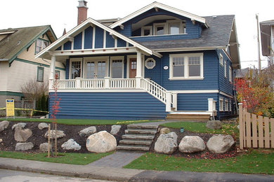Traditional exterior home idea in Vancouver