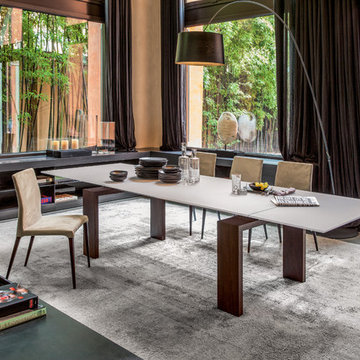 Brooklyn Extension Dining Table by Tonin Casa