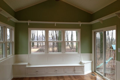 Trendy home design photo in Indianapolis