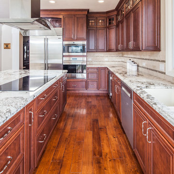 Kitchen: La Jolla Traditional Home Full Design and Renovation