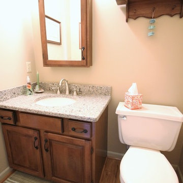 Master Bathroom Update and Powder Room Addition