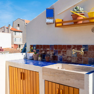 Une terrasse plein ciel au coeur du Camas