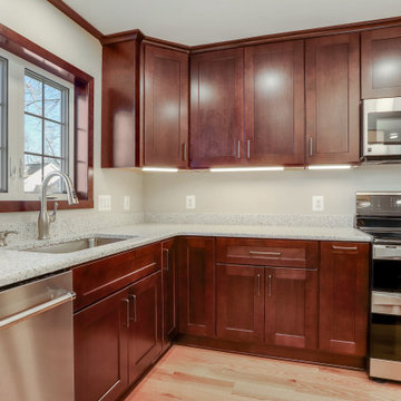 Transitional Kitchen, Pantry, Mudroom and Laundry New Market, MD