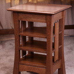 La Jolla Custom Desk - Display And Wall Shelves 