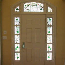 Young Ivy - Stained Glass Panels