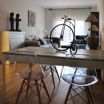 Piso de estilo industrial