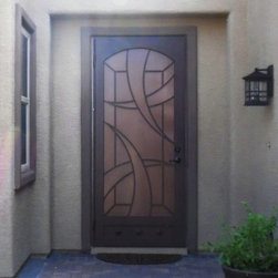 Wrought Iron Security Doors - Front Doors