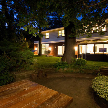 Baby Point Renovation, Backyard