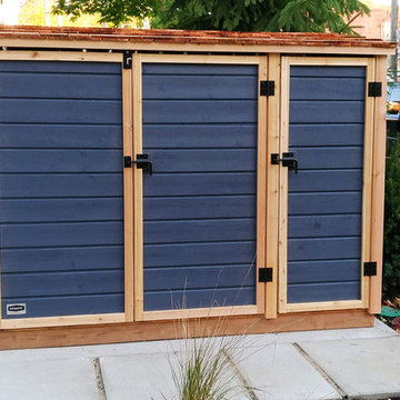 Shed for Garbage, Recycling and Green Bin