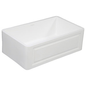 304 Stainless Steel Vintage Style Farm Sink Stamped Metal Double Drainboard Basin Kitchen Sink