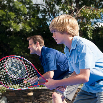 Backyard Tennis Court