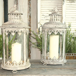 Vintage Hanging Lanterns - Candleholders
