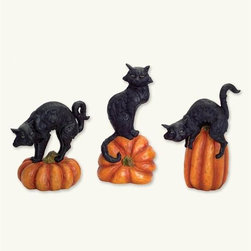 Barn Cat Trio - Holiday Accents And Figurines
