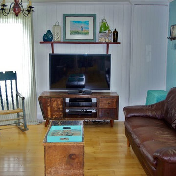 Country home living room
