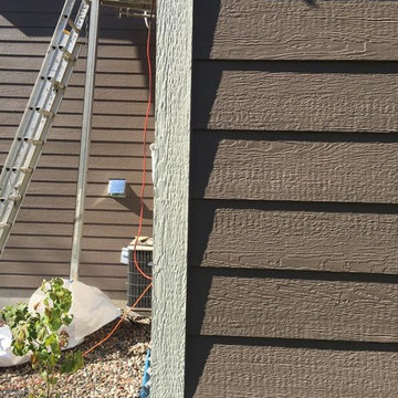 Victoria LP Smartside and OWENS CORNING Duration Driftwood Roof
