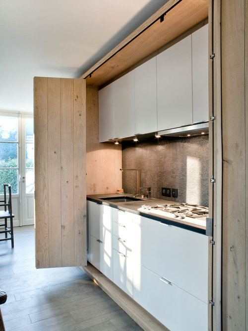 Hidden Kitchen | Houzz