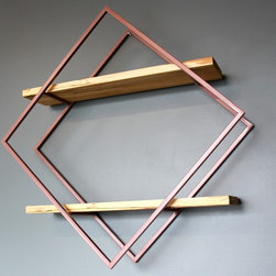 Modern Diamond Shelves - Display And Wall Shelves 
