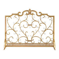 Crystal Fireplace Screen - Products