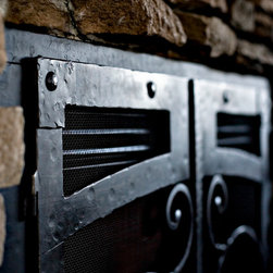 Custom Fireplace Door - Indoor Fireplaces