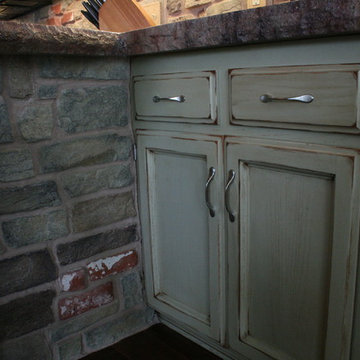 OAK CABINETS-AFTER