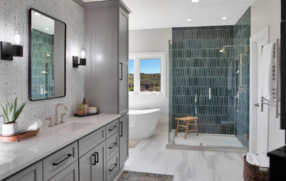Bathroom of the Week: Minimalist and a Little Eclectic