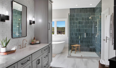 Bathroom of the Week: Minimalist and a Little Eclectic