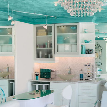 Residential Tiffany Blue Spa