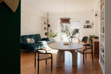 Foto di una sala da pranzo design