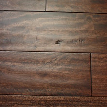 scraped hardwood floor