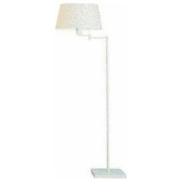 Robert Abbey 1805 Real Simple - One Light Swing Arm Floor Lamp