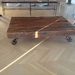 Custom industrial coffee table - Coffee Tables