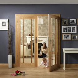 Worcester Oak Rebated Pair - Internal Doors