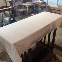 From Coffee Table To Bench for $40 - Upholstered Benches