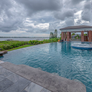 Bradenton, Florida biggest infinity pool to date