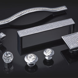 Blingy Cabinet Hardware - Cabinet And Drawer Handle Pulls