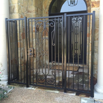 Custom Iron Walk Gates