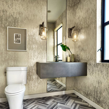 Contemporary Powder Room