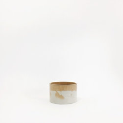 Concrete Round / Blush Two Tone - Decorative Accents
