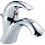 Delta - Delta Classic Single Handle Bathroom Faucet, Chrome, 583LF-WF - You can install with confidence, knowing that Delta faucets are backed by our Lifetime Limited Warranty. Delta WaterSense labeled faucets, showers and toilets use at least 20% less water than the industry standard saving you money without compromising performance.