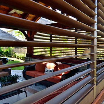 Aluminum Shutters for Outdoor Living Spaces