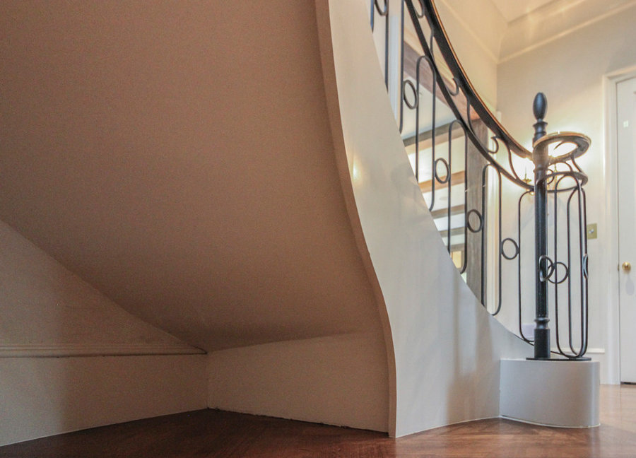 Sculptural/Elliptical Staircase Near Foreign Embassies in Wash. DC, 20008