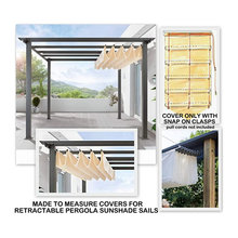 Taylor Street: outdoor pergola shade canopy