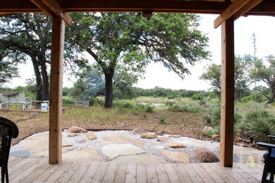 Deck - country deck idea in Austin