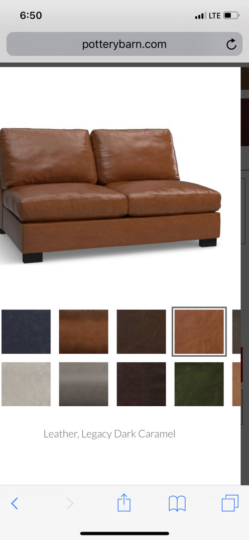 Armless Leather Loveseat, Marsala Leather Sofa Macys