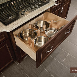 KraftMaid: Pegged Kitchen Drawer Organizer - Kitchen Drawer Organizers
