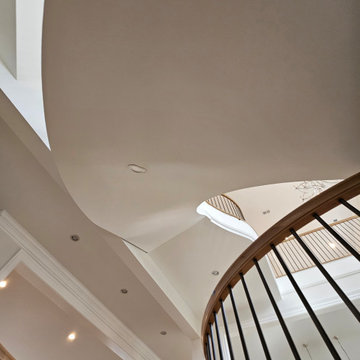 Project #116 | Elegant Curved Staircase