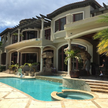 lighthouse point remodel pool with euro edge