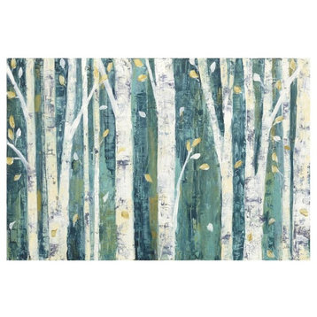 "Birches in Spring" Digital Paper Print by Julia Purinton, 26"x18"